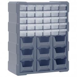 Organisateur multi-tiroirs avec 39 tiroirs 38x16x47 cm alsavelo