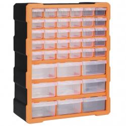 Organisateur multi-tiroirs avec 39 tiroirs 38x16x47 cm alsavelo