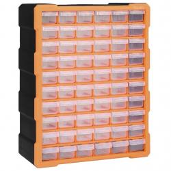 Organisateur multi-tiroirs avec 60 tiroirs 38x16x47,5 cm alsavelo