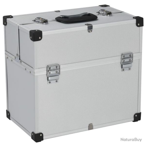 Bote  outils 38x22,5x34 cm Argent Aluminium alsavelo