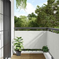 Écran d'intimité de balcon blanc 700x75 cm PVC alsavelo
