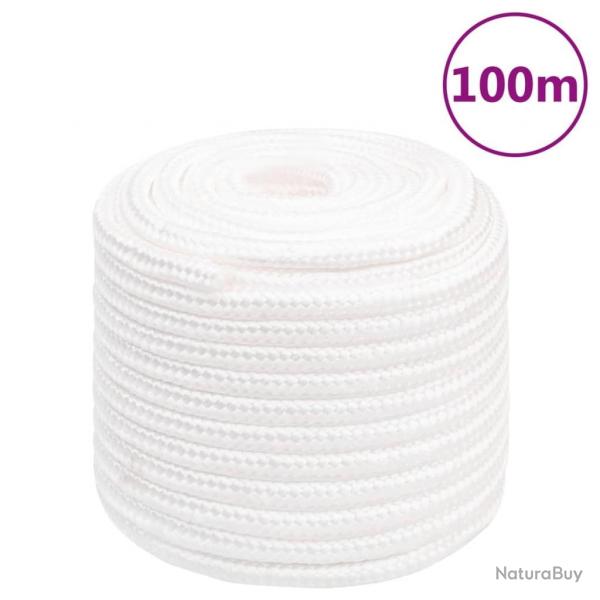 Corde de bateau Blanc complet 16 mm 100 m Polypropylne alsavelo
