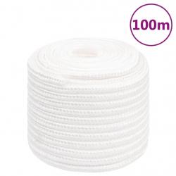 Corde de bateau Blanc complet 18 mm 100 m Polypropylène alsavelo