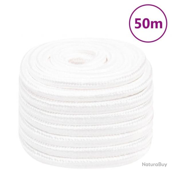 Corde de bateau Blanc complet 20 mm 50 m Polypropylne alsavelo