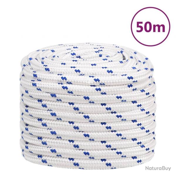 Corde de bateau Blanc 20 mm 50 m Polypropylne alsavelo