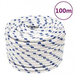 Corde de bateau Blanc 14 mm 100 m Polypropylène alsavelo