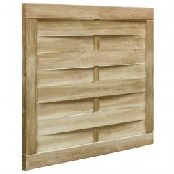 Portillon de jardin Bois de pin imprégné 100x75 cm Vert alsavelo