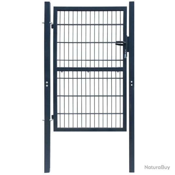 Portillon Acier 106x248 cm Anthracite alsavelo