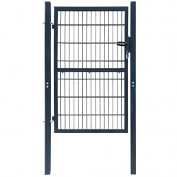 Portillon 2D (simple) Gris anthracite 106x210 cm alsavelo