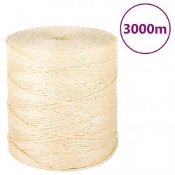 Corde 100 % sisal 2 mm 3000 m alsavelo