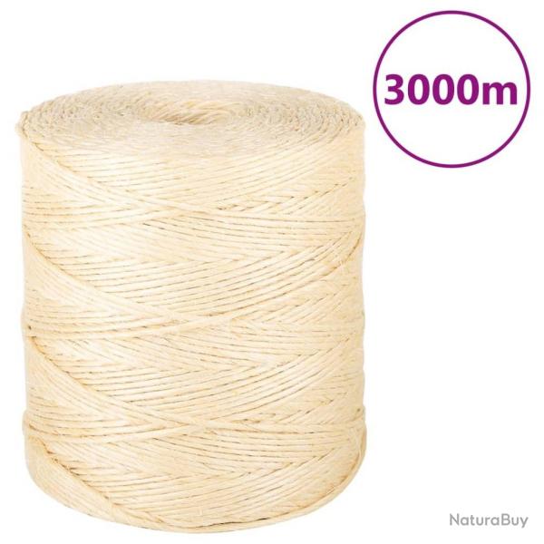 Corde 100 % sisal 2 mm 3000 m alsavelo