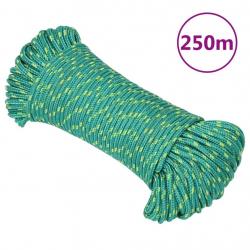 Corde de bateau Vert 4 mm 250 m Polypropylène alsavelo