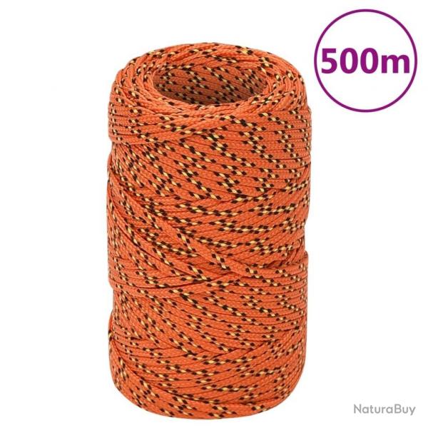 Corde de bateau Orange 2 mm 500 m Polypropylne alsavelo