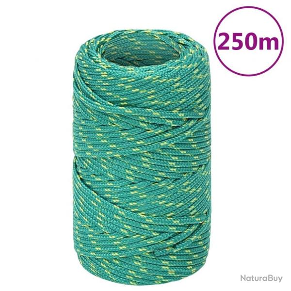 Corde de bateau Vert 2 mm 250 m Polypropylne alsavelo