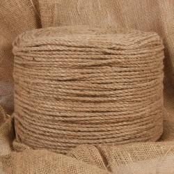 Corde de jute 50 m de long 6 mm d'épaisseur alsavelo