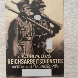 D'une carte postale allemande xx ww2