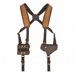 Holster d'épaule Tourbon en toile et cuir de haute qualité - LIVRAISON GRATUITE