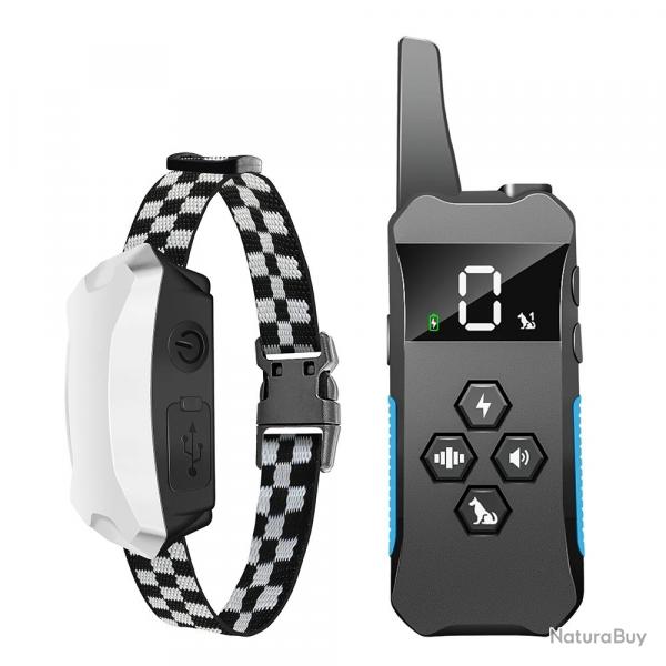 Collier de dressage intelligent pour chien avec tlcommande 2600M