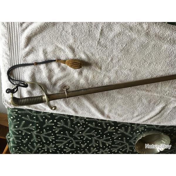 sabre officier infanterie 1882