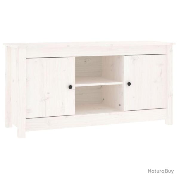 Meuble TV en bois. Centre multimédia en bois massif. Buffet en bois avec espace de rangement pour consoles de jeu. Meubles de salon. Meuble télé avec rangement. - Canada