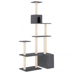Arbre à chat meuble tour grimper jouet grattage grattoir escalade plateforme avec griffoirs en sisa