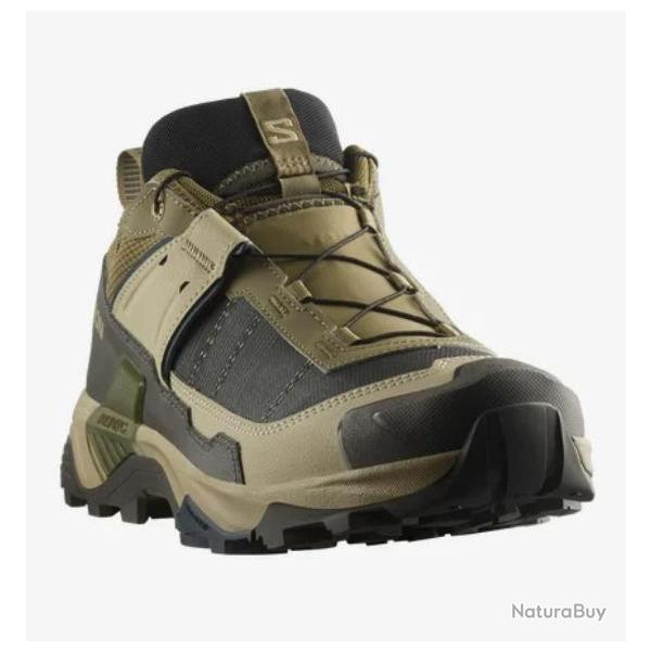 Chaussure de Randonne Homme Salomon "X Ultra 5 GTX" 42 2/3 Kaki