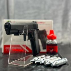 PACK PRÊT A TIRER PISTOLET UX BLAMER CO2 CAL BB/4.5MM