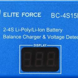 CHARGEUR POUR BATTERIE LIPO "ELITE FORCE" 7,4 A 14,8 V 2-4S