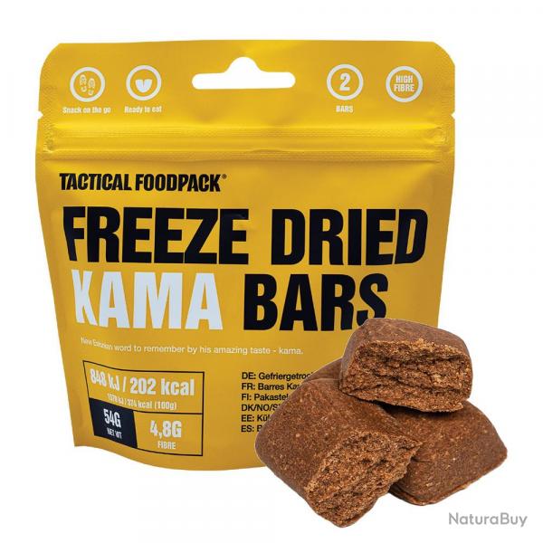 BARRES DE SURVIE LYOIPHILISES GOUT KAMA TACTICAL FOODPACK