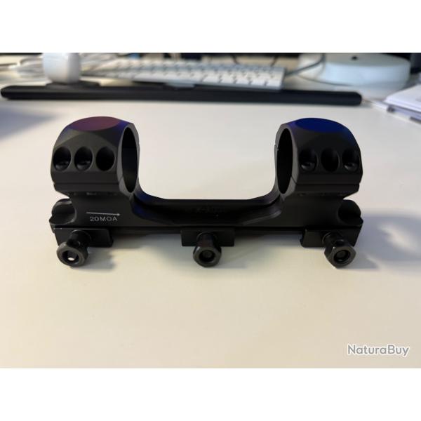 Montage Monobloc 30mm 1.4" - 20 MOA Picatinny - XASR-3013