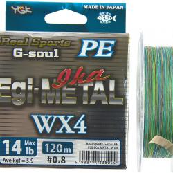 G SOUL WX4 EGI&METAL - PE 0.8 - 14LB - 120 M