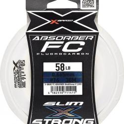 X BRAID X021 FC ABSORBER SLIM STRONG - 52 LBS - 30 m