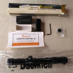 Vends lunette de tir Bushnell custom.22 Scope 3x-7x BDP