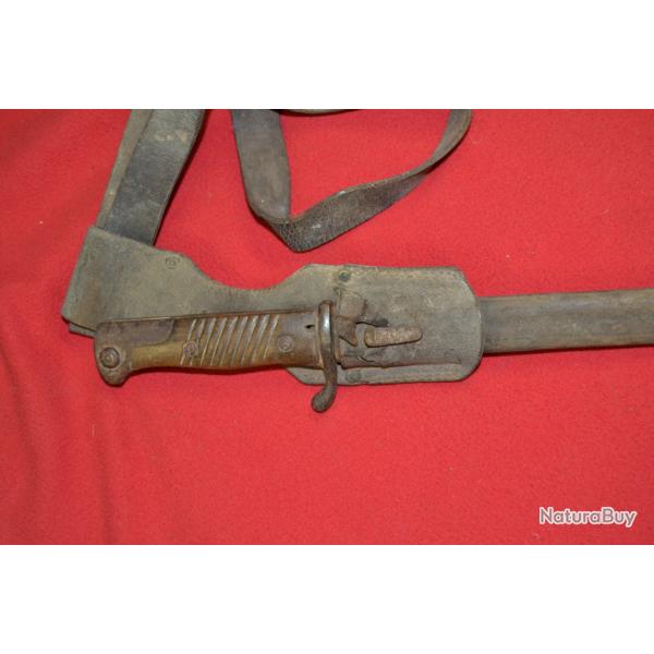 baonnette allemande de la guerre de 14-18 rgimente poilu tranche Verdun