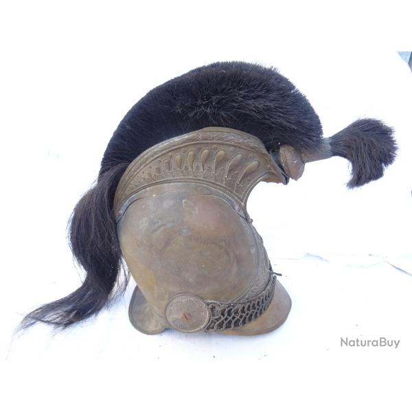 469= lot rare casque  offiicier garde nationale restauration 1814 PUIS 1815 = bombe a la minerve