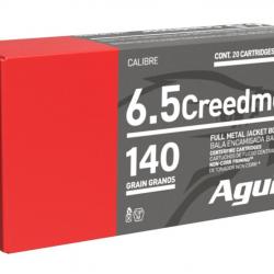 AGUILA 6.5 CREEDMOOR FMJBT 140GR X20