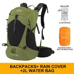 Sac d'alpinisme étanche SR 35 L + GOURDE 2L- VERT-