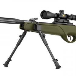 Carabine à plombs 4,5 mm GAMO HPA - IGT (19,9 Joules) + Lunette 3-9 x 40 et bipied Kaki