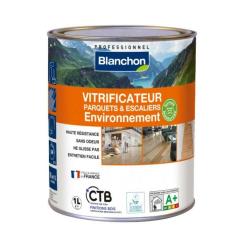 Vitrificateur parquet environnement Blanchon 1L aspect mat sans odeur pour parquets, planchers et es