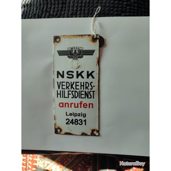 Plaque maille ww2 NSKK