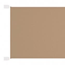Auvent vertical taupe 100x1000 cm tissu oxford 02_0007620