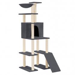 Arbre à chat meuble tour grimper jouet grattage grattoir escalade plateforme avec griffoirs en sisa