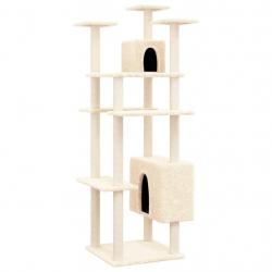 Arbre à chat meuble tour grimper jouet grattage grattoir escalade plateforme avec griffoirs en sisa