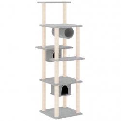 Arbre à chat meuble tour grimper jouet grattage grattoir escalade plateforme avec griffoirs en sisa