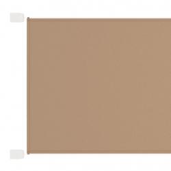 Auvent vertical taupe 60x270 cm tissu oxford 02_0007648