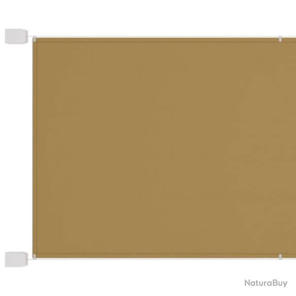 Auvent vertical beige 180x600 cm tissu oxford 02_0007536