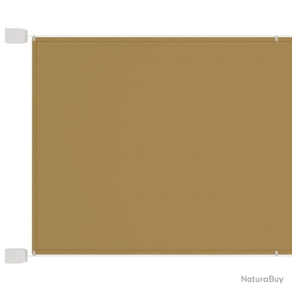 Auvent vertical beige 60x800 cm tissu oxford 02_0007552