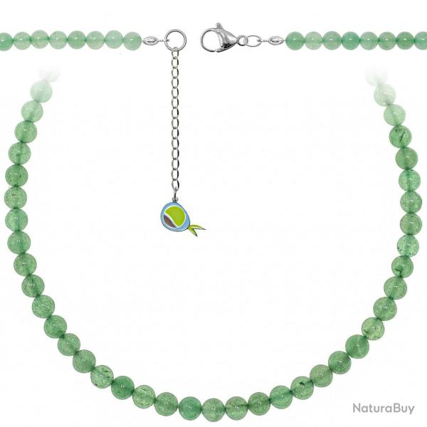 Collier en aventurine - Perles rondes 6 mm - 50 cm