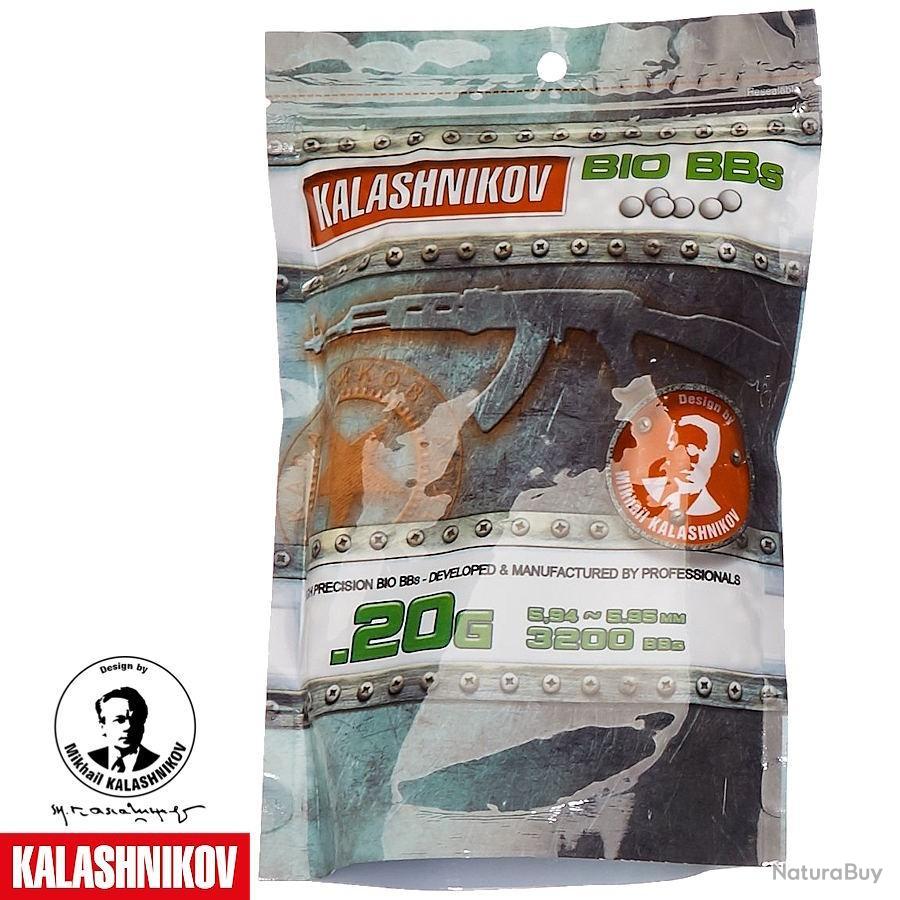 5000 Billes Airsoft Bio 0,20 G – King Arms, 5,95 Mm, Biodégradables, Pour Répliques