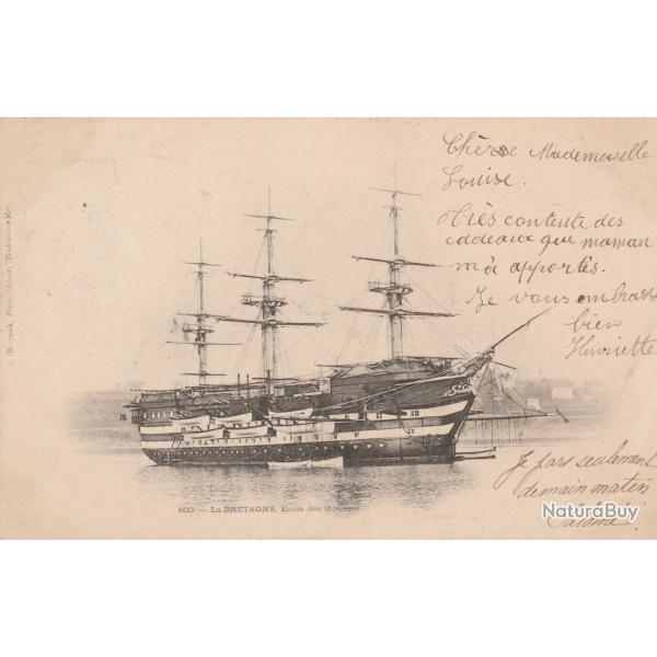 CPA - MARINE -  La Bretagne  - cole des Mousses N300